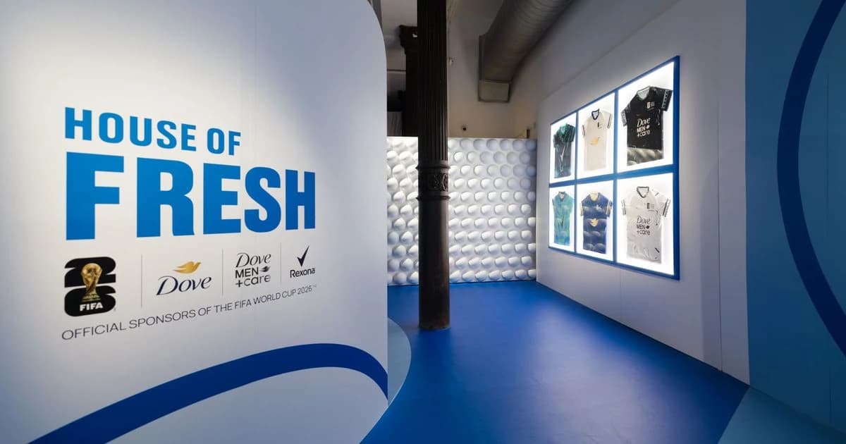 House of Fresh, the Unilever activation Aircards built for the FIFA World Cup.
