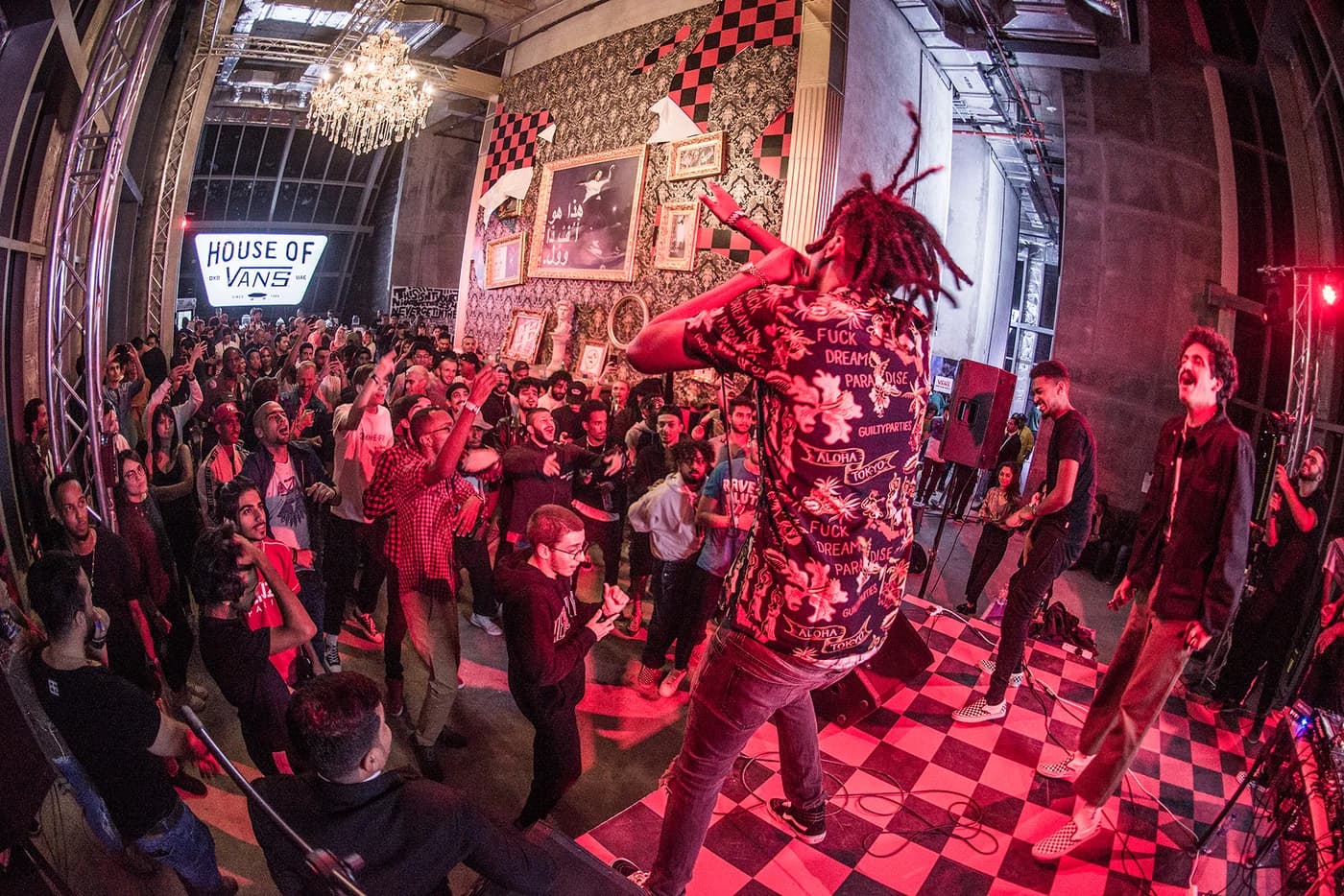 A House of Vans brand activation built by Sweetwater.